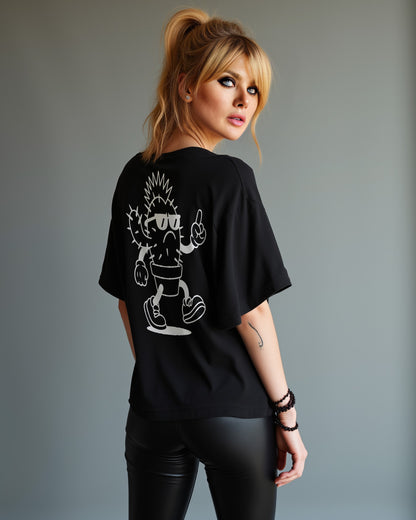 Spikee Mikey Relaxed T-shirt | Charcoal