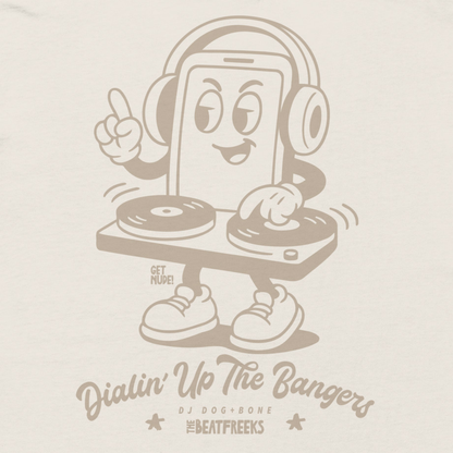 DJ Dog+Bone Relaxed T-shirt | Chalk