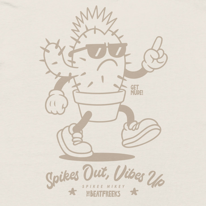 Spikee Mikey Relaxed T-shirt | Chalk