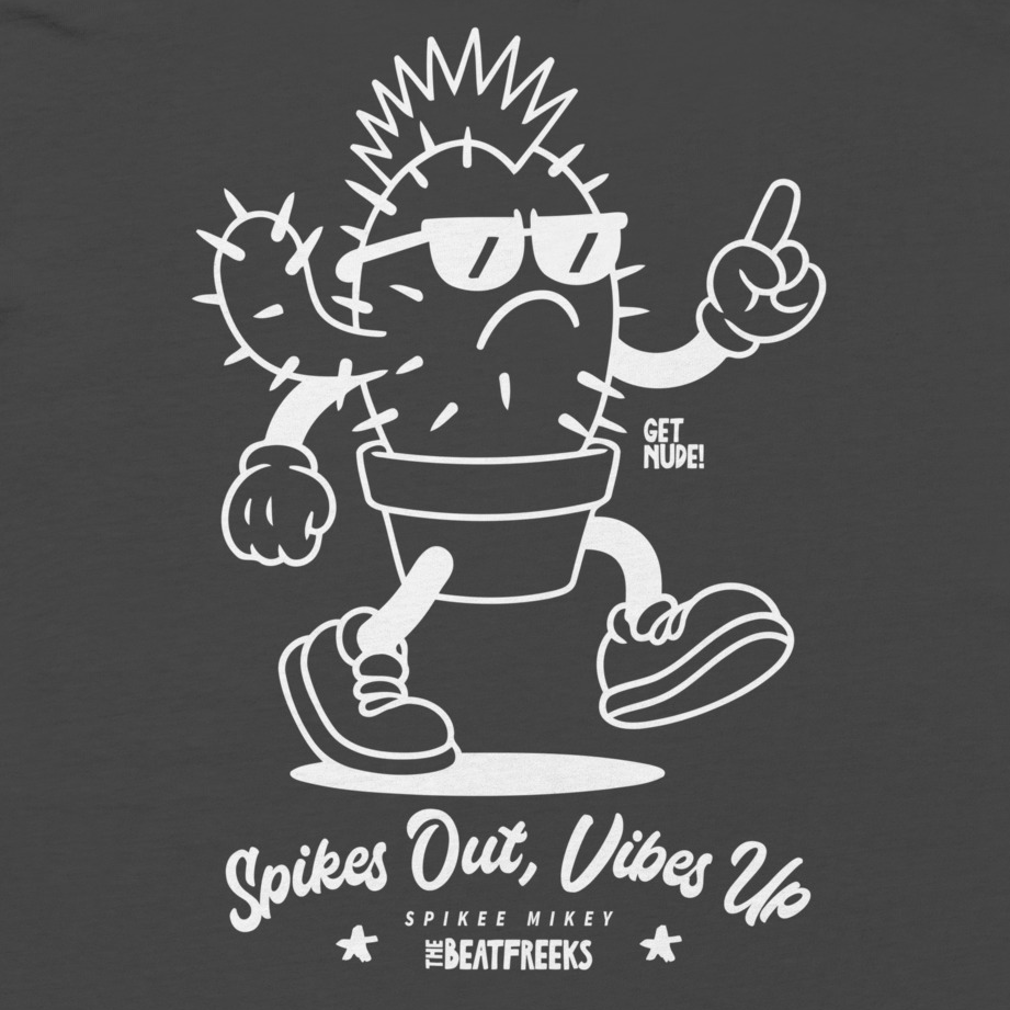 Spikee Mikey Relaxed T-shirt | Charcoal