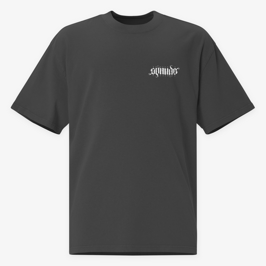GetNude Ambigram Relaxed Fit T-Shirt | Charcoal