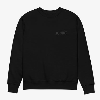 GetNude Ambigram Sweatshirt | Black/Black